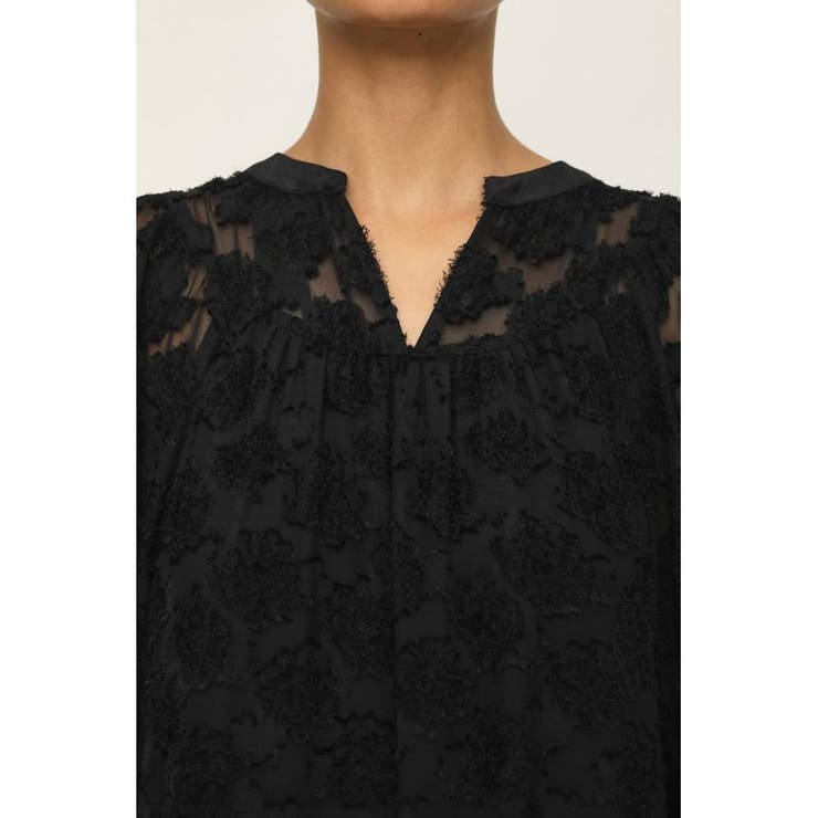 JACQUARD MOTTED GATHER ワンピース | SLY OUTLET | 詳細画像4