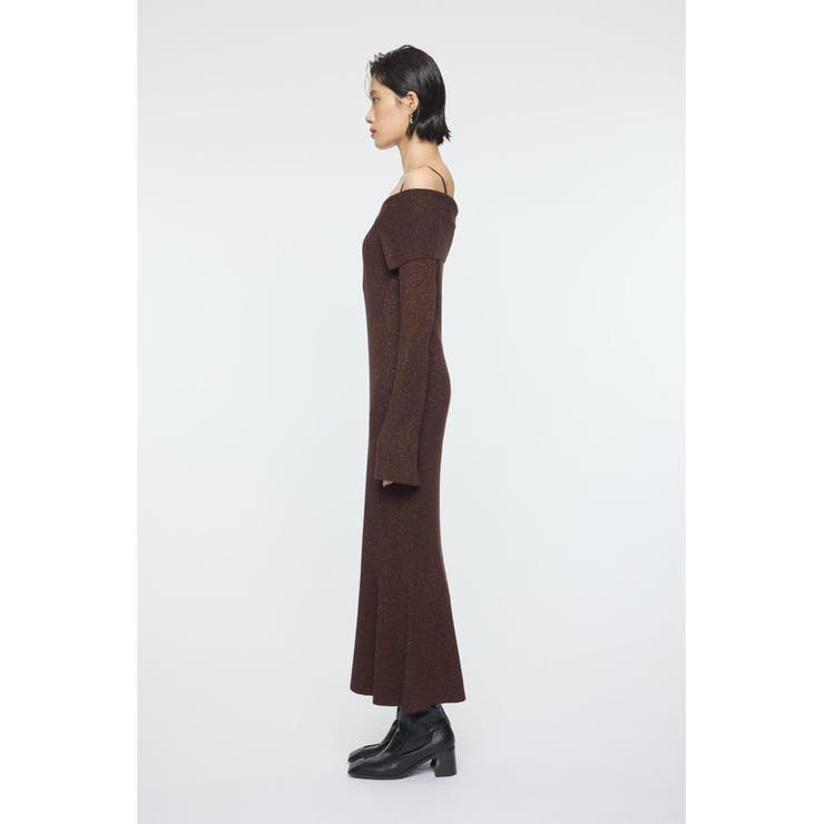 BIG COLLAR KNIT ドレス | MOUSSY OUTLET | 詳細画像8 