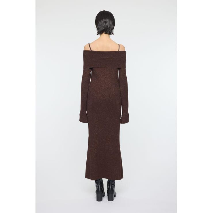 BIG COLLAR KNIT ドレス | MOUSSY OUTLET | 詳細画像9 