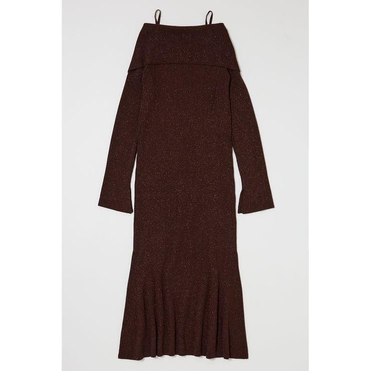 BIG COLLAR KNIT ドレス | MOUSSY OUTLET | 詳細画像15 