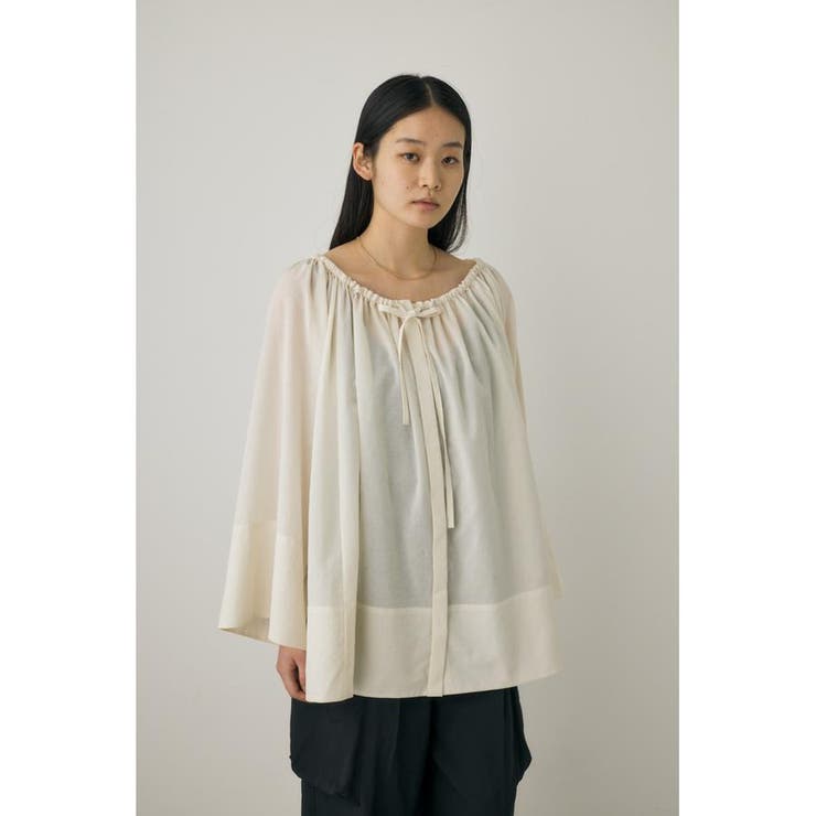 2wayシアーブラウスチュニック リサイクルポリエステル使用 | MOUSSY OUTLET | 詳細画像2 