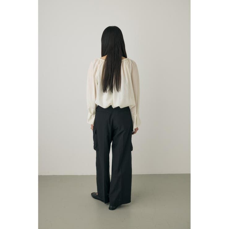 2wayシアーブラウスチュニック リサイクルポリエステル使用 | MOUSSY OUTLET | 詳細画像7 