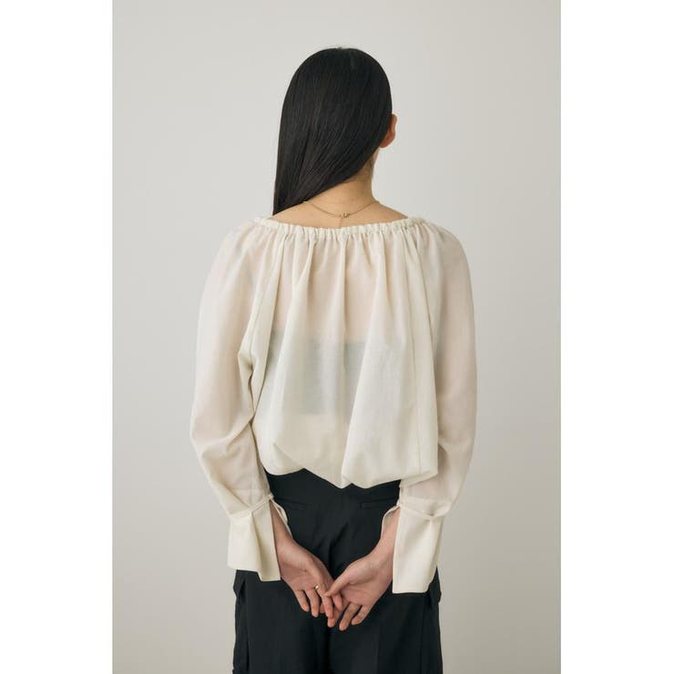 2wayシアーブラウスチュニック リサイクルポリエステル使用 | MOUSSY OUTLET | 詳細画像9 