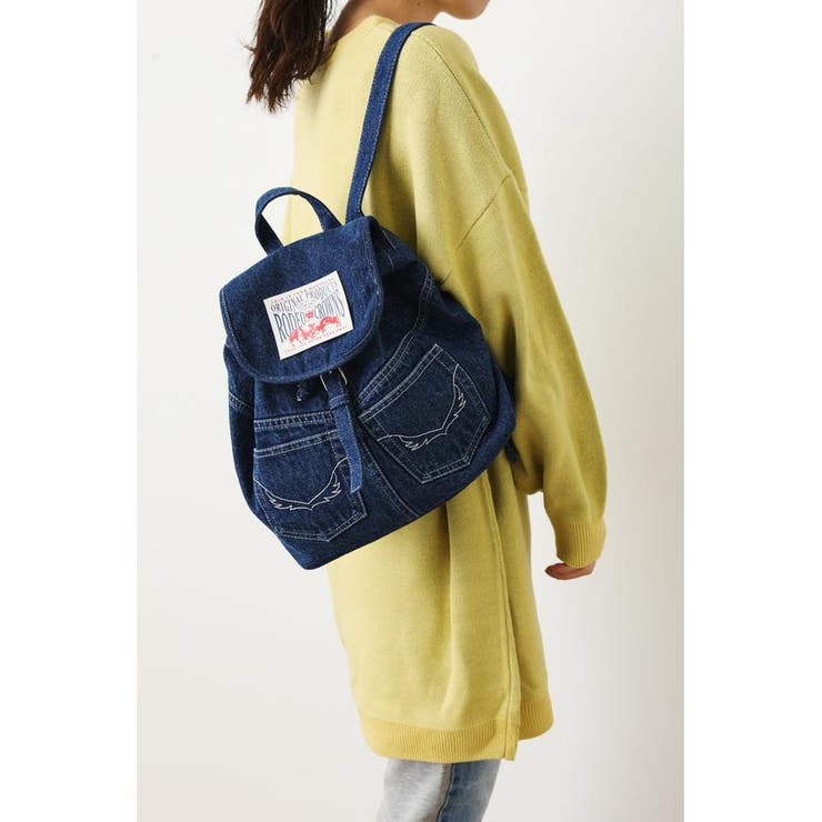 CROWN DENIM BACKPACK[品番：BJLW0024545]｜RODEO CROWNS WIDE BOWL ...