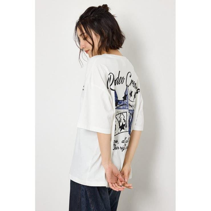 アップリケクラウンロゴTシャツ | RODEO CROWNS WIDE BOWL | 詳細画像1 