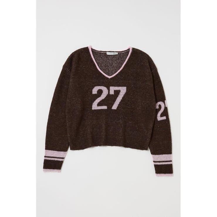 SHAGGY NUMBERING セーター | MOUSSY OUTLET | 詳細画像6 