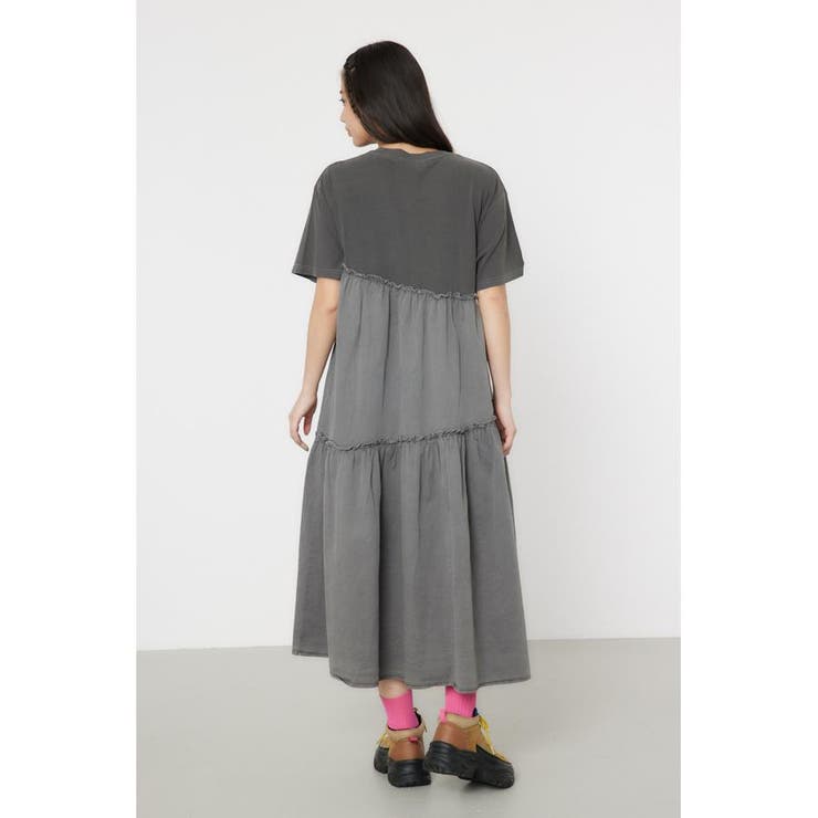 ピグメントギャザードッキングワンピース | RODEO CROWNS WIDE BOWL | 詳細画像7 