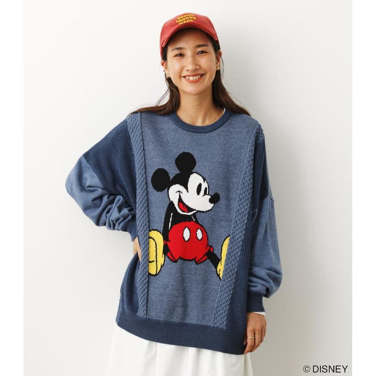 楽天市場】(MICKEY)ニットドッキングトップス／ロデオクラウンズ