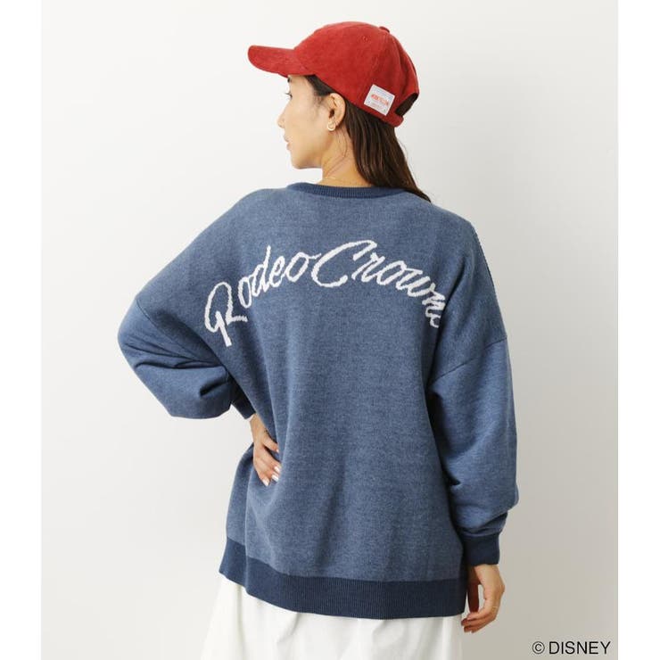【値下げ】完売品 ロデオクラウンズ ミッキー ニットドッキングトップス MICKEY)ニットドッキングトップス[品番：BJLW0019019]｜RODEO