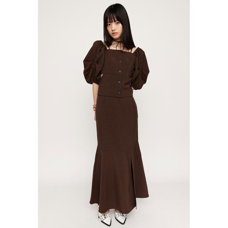 BRN | TUCK PUFF SEPARATE ワンピース | SLY OUTLET