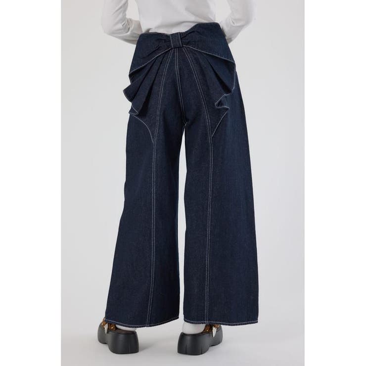 One Wash1 | ビッグリボンデニムパンツ | RODEO CROWNS WIDE BOWL