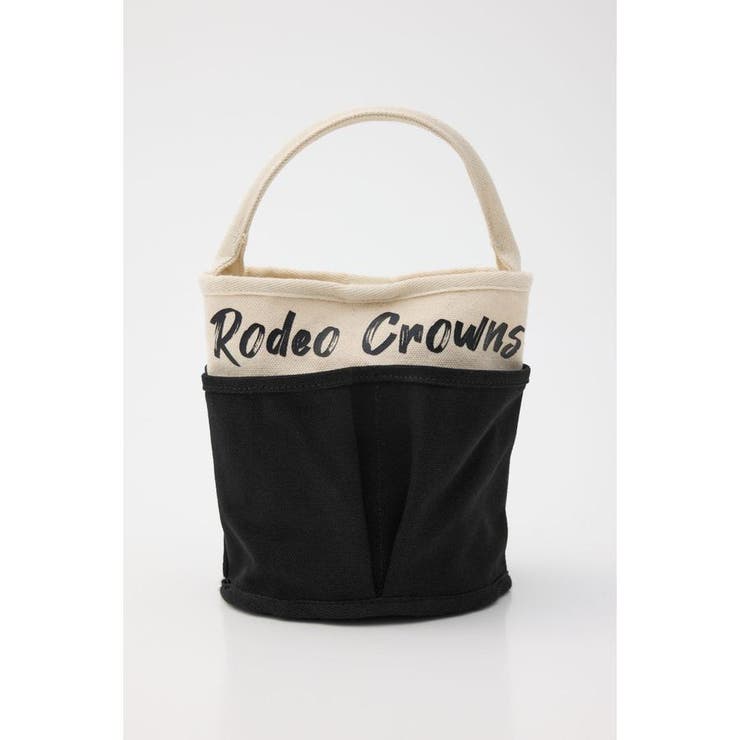 柄BLK5 | バケツポケットミニトートバッグ | RODEO CROWNS WIDE BOWL