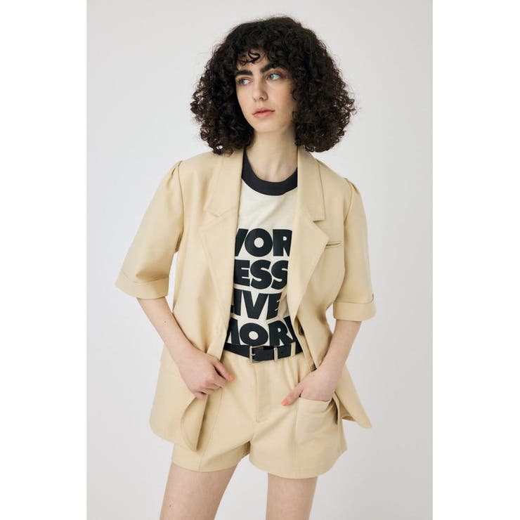 IVOY3 | SHORT SLEEVE テーラードジャケット | MOUSSY OUTLET