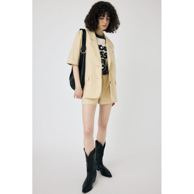 SHORT SLEEVE テーラードジャケット | MOUSSY OUTLET | 詳細画像2 