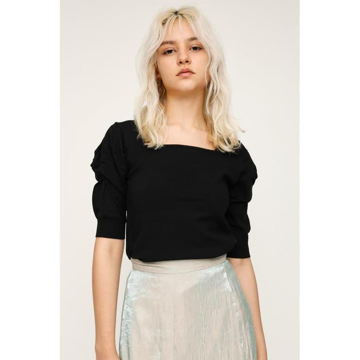 TWIST SHOULDER SQUARE N／C トップス[品番：BJLW0020847]｜SLY