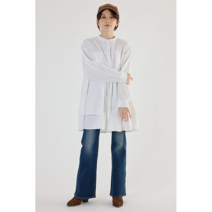 サイドティアードシャツチュニック | RODEO CROWNS WIDE BOWL | 詳細画像8 