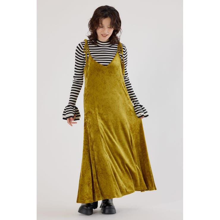 ベロアキャミワンピース | RODEO CROWNS WIDE BOWL | 詳細画像7 