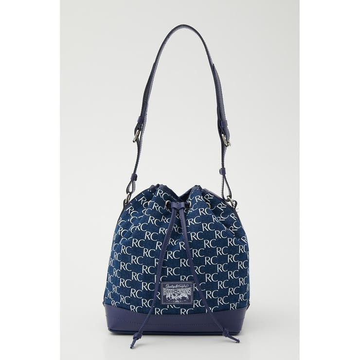 BLU | （WEB限定）MG LOGO DENIM BAG | RODEO CROWNS WIDE BOWL