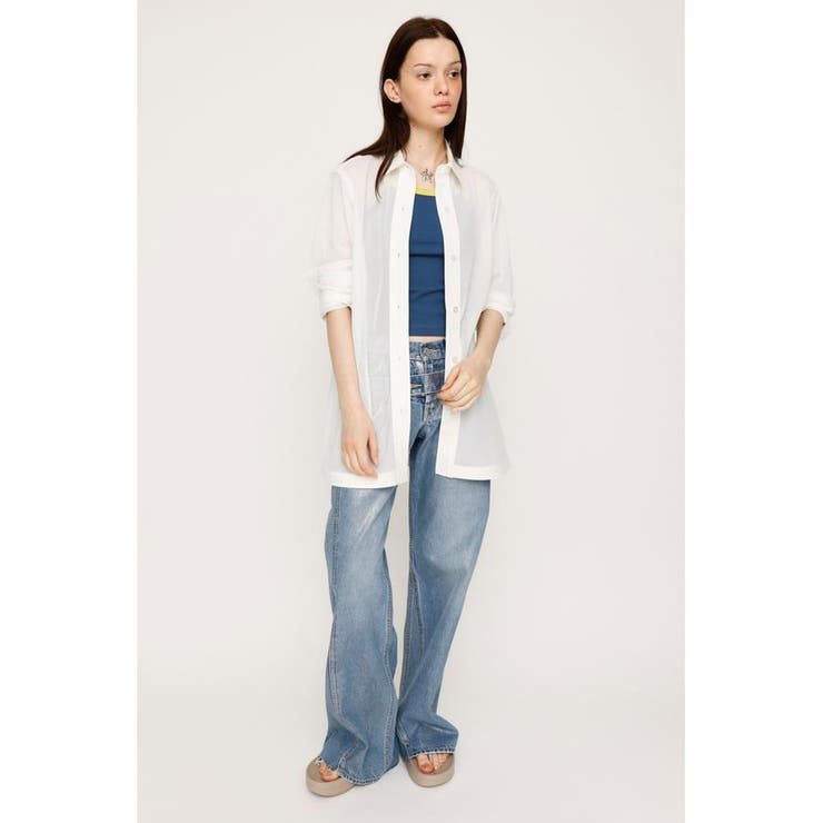 SHEER MESH シャツ | SLY OUTLET | 詳細画像1 