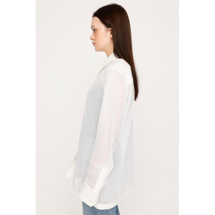 SHEER MESH シャツ | SLY OUTLET | 詳細画像4 