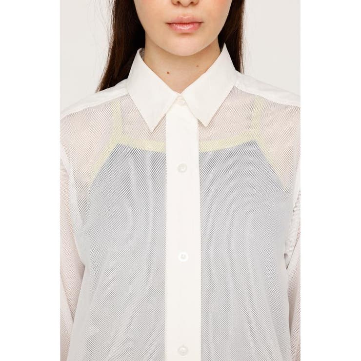 SHEER MESH シャツ | SLY OUTLET | 詳細画像6 