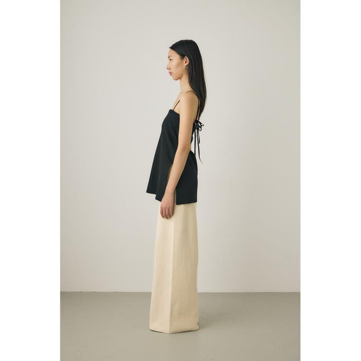ニットワイドパンツ 素材の一部にオーガニックコットン使用 | MOUSSY OUTLET | 詳細画像2 