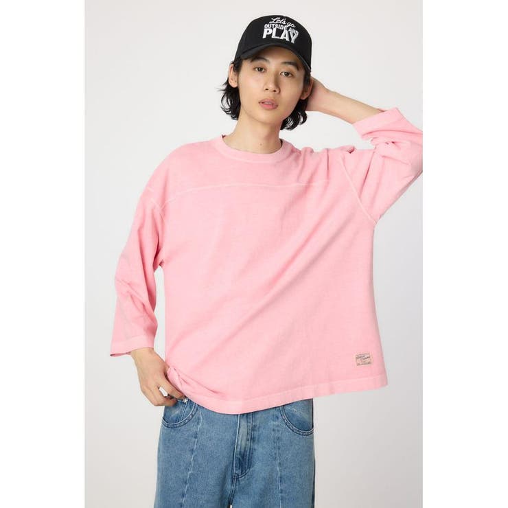 ピグメントフットボール7分袖Tシャツ | RODEO CROWNS WIDE BOWL | 詳細画像23 