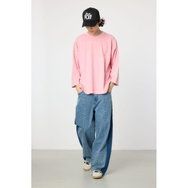 ピグメントフットボール7分袖Tシャツ | RODEO CROWNS WIDE BOWL | 詳細画像26 