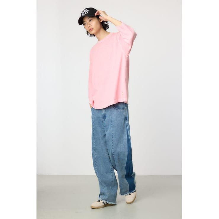 ピグメントフットボール7分袖Tシャツ | RODEO CROWNS WIDE BOWL | 詳細画像27 