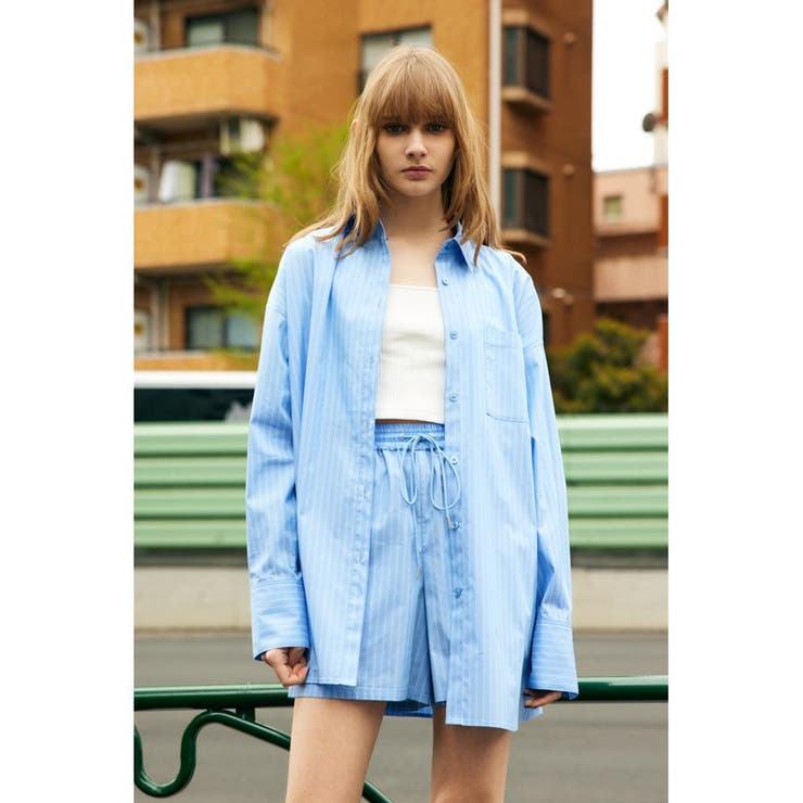 COTTON LIKE OVER シャツ[品番：BJLW0025597]｜SLY OUTLET