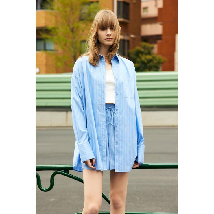 COTTON LIKE OVER シャツ[品番：BJLW0025597]｜SLY OUTLET