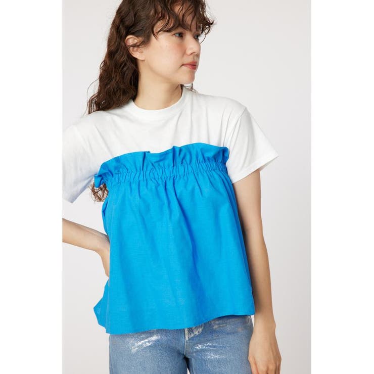 リネンビスチェ&Tシャツセット | RODEO CROWNS WIDE BOWL | 詳細画像6 