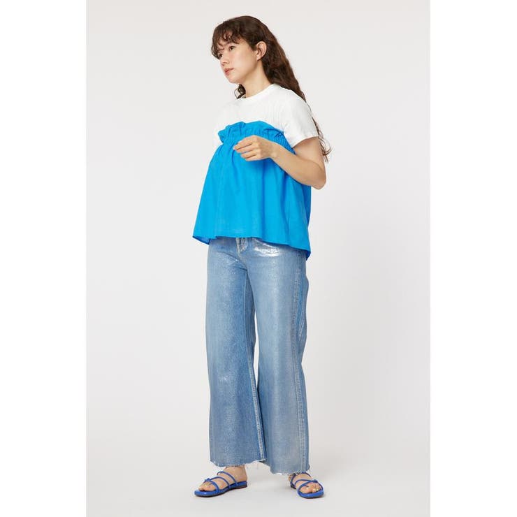 リネンビスチェ&Tシャツセット | RODEO CROWNS WIDE BOWL | 詳細画像9 