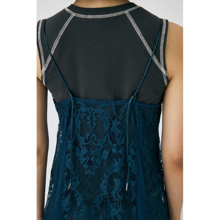 PANEL LACE キャミドレス | MOUSSY OUTLET | 詳細画像9 