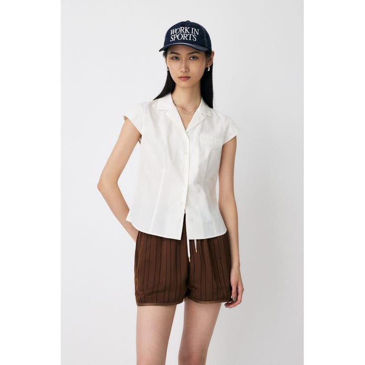 MICRO SLEEVE SHIRT ブラウス | MOUSSY OUTLET | 詳細画像4 