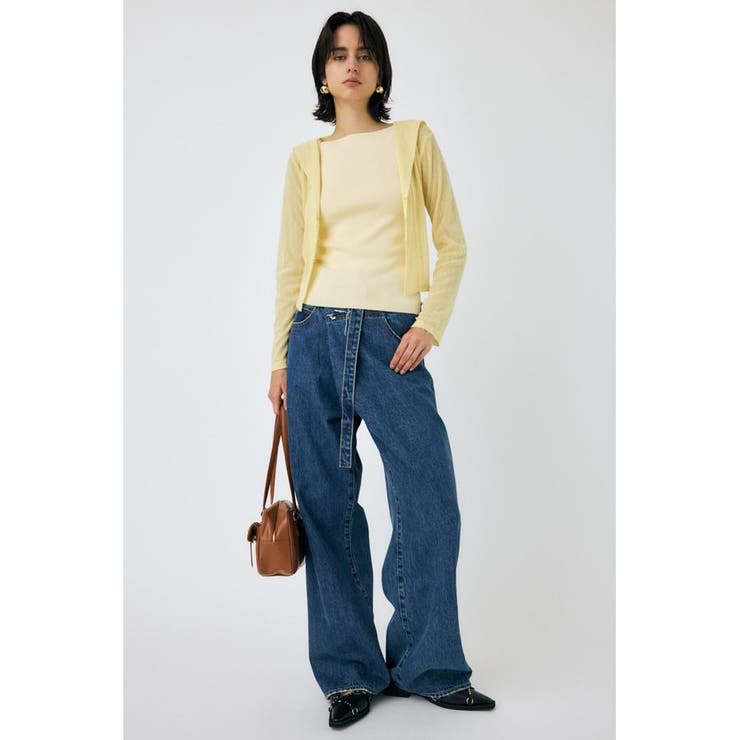 SQUARE LINE ニットキャミ | MOUSSY OUTLET | 詳細画像1 