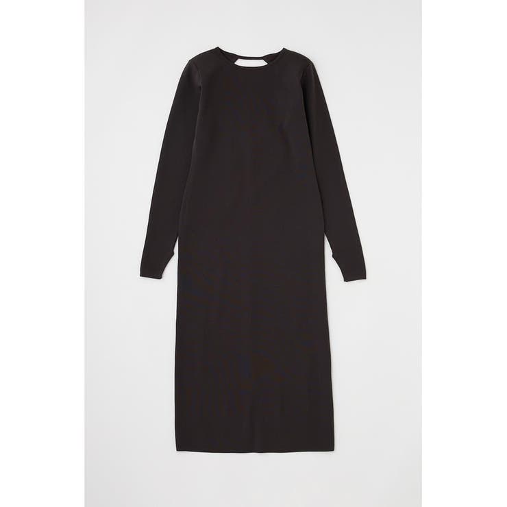 バックオープンニットワンピース リサイクルポリエステル使用 | MOUSSY OUTLET | 詳細画像9 