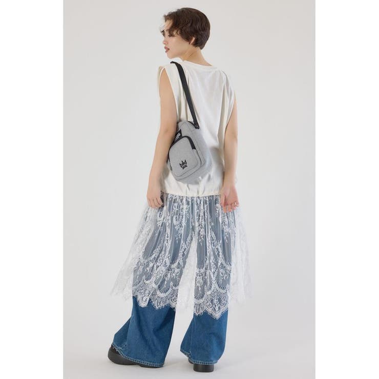 レースドッキングブラウジングワンピース | RODEO CROWNS WIDE BOWL | 詳細画像4 