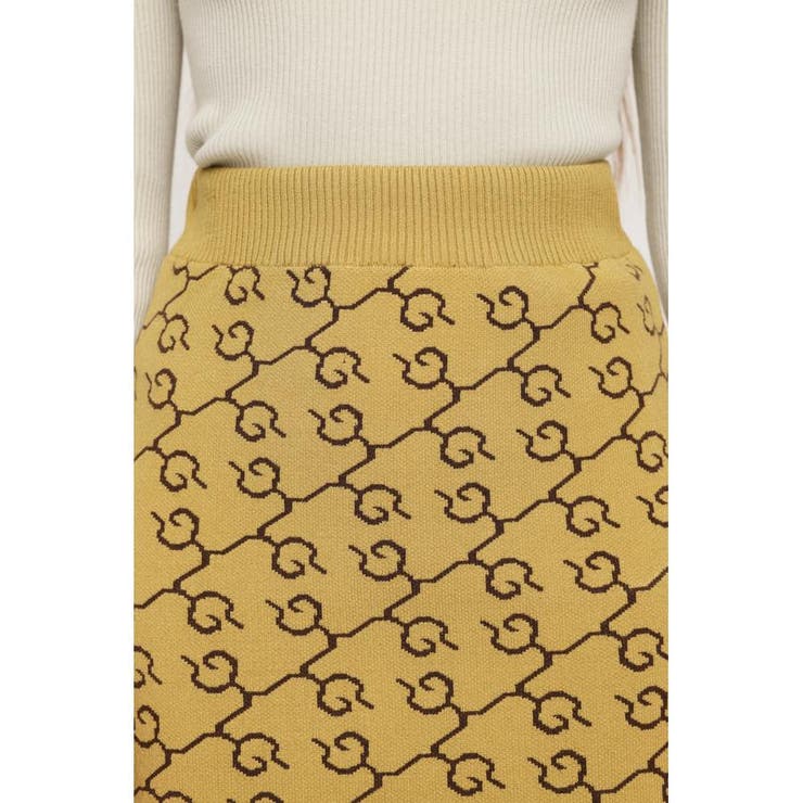 MONOGRAM JACQUARD ショートスカート | SLY OUTLET | 詳細画像6 
