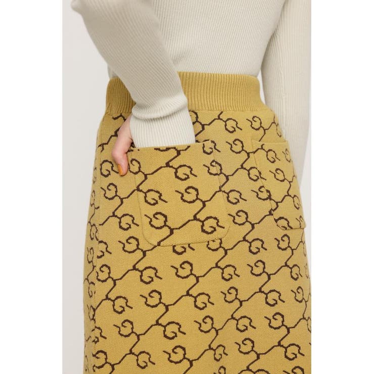 MONOGRAM JACQUARD ショートスカート | SLY OUTLET | 詳細画像7 