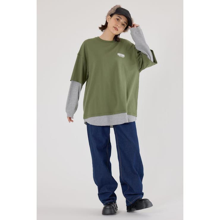 ルーズレイヤードライクスウェットトップス | RODEO CROWNS WIDE BOWL | 詳細画像17 