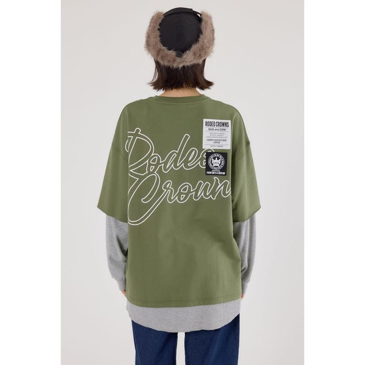 ルーズレイヤードライクスウェットトップス | RODEO CROWNS WIDE BOWL | 詳細画像21 