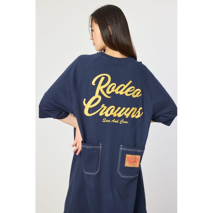 ラグランカラーステッチワンピース | RODEO CROWNS WIDE BOWL | 詳細画像22 