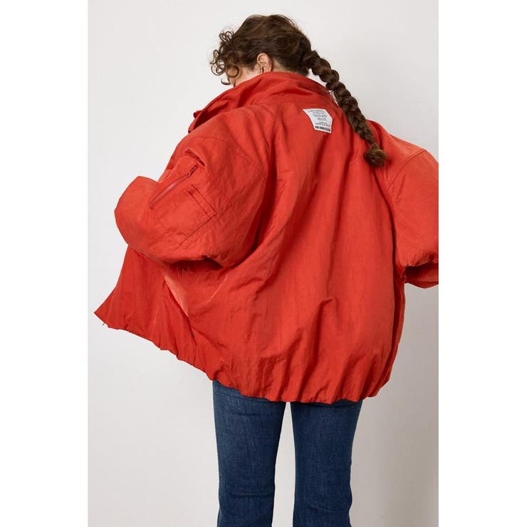 RED | LEVEL5 STAND NECK ブルゾン | RODEO CROWNS WIDE BOWL