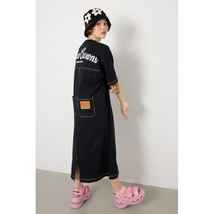 ハーフスリーブステッチワンピース | RODEO CROWNS WIDE BOWL | 詳細画像4 