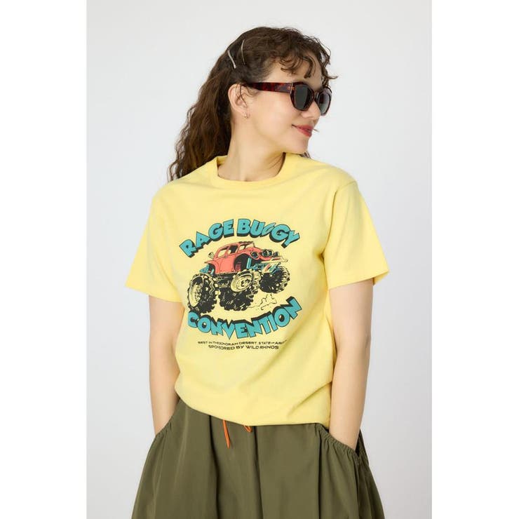 YEL | Rage  Buggy Tシャツ | RODEO CROWNS WIDE BOWL