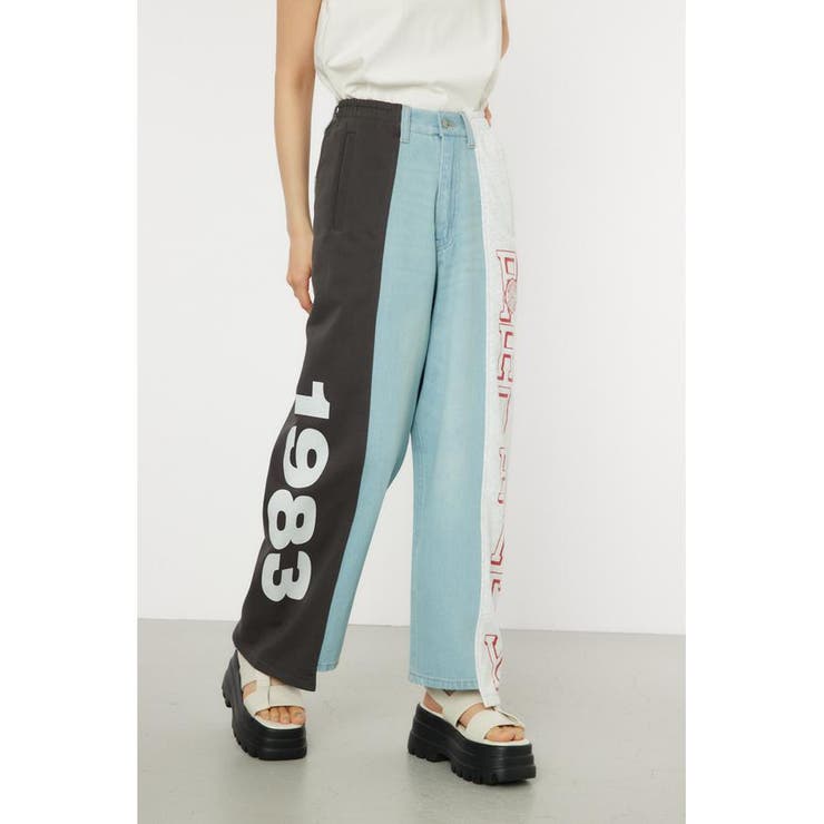 L/BLU1 | custom パンツ | RODEO CROWNS WIDE BOWL