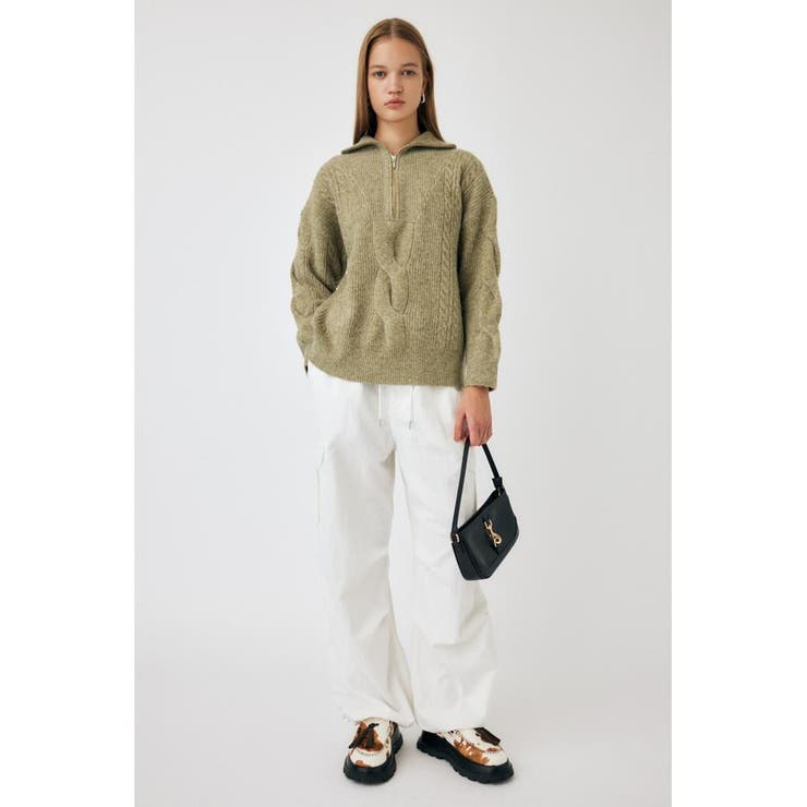 WHT | UTILITY OVER パンツ | MOUSSY OUTLET