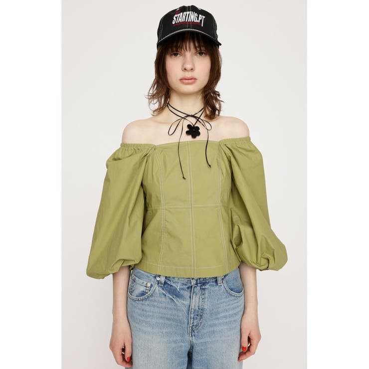 BALLOON SLEEVE 2WAY ブラウス | SLY OUTLET | 詳細画像26 