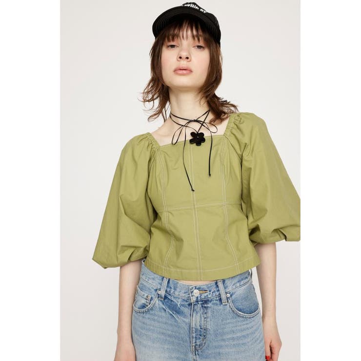 BALLOON SLEEVE 2WAY ブラウス | SLY OUTLET | 詳細画像17 